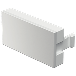 Módulo Visor Cego Branco Fosco (80115)
