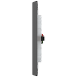 1 Tomada RJ11 com placa Horizontal Rapid Preta (41403H)