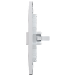 1 Interruptor Simples 10A/250Vca Engate Convencional com placa Horizontal Mec-Plus (81100)