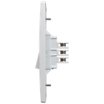 1 Interruptor Paralelo 10A/250Vca Engate Convencional com placa Vertical Mec-Plus (81103)
