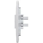 2 Interruptores Simples 10A/250V~ com placa Mec-Plus (81104)