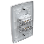 2 Interruptores Simples 10A/250V~ com placa Mec-Plus (81104)