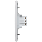 1 Tomada 2P+T 20A, 250Vca Engate Convencional com placa Vertical Mec-Plus (39702)