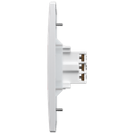 1 Tomada 2P+T 20A, 250Vca Engate Convencional Vermelha com placa Vertical Mec-Plus (39704)