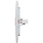 1 Tomada 2P+T 20A, 250Vca Engate Convencional Vermelha com placa Horizontal Mec-Plus (39703)