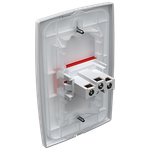 1 Tomada 2P+T 20A, 250Vca Engate Convencional Vermelha com placa Horizontal Mec-Plus (39703)