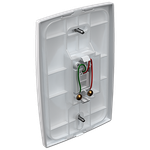 1 Tomada Telefone Americana com placa Vertical Mec-Plus (41503)