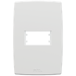 Placa 4X2 para 1 Mod Horizontal Mec-Plus (82100)