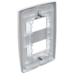 Placa 4X2 para 2 Módulos Distanciados Mec-Plus (82104)
