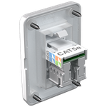 Tomada RJ45 Cat5e com placa Mov-Petra (81067)