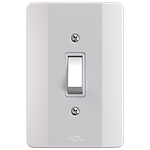 Interruptor Paralelo 10A/250Vca Engate Soft  com placa Milleniun (21054)