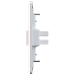 1 Interruptor Bipolar Paralelo 10A/250Vca Engate Convencional com placa Milleniun (21018)