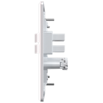 2 Interruptores Paralelos + 1 Tomada 2P+T 10A/250Vca Engate Convencional com placa Milleniun (39137)