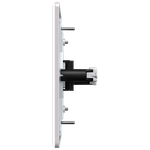 Tomada 2P+T 10A/250Vca Engate Convencional com placa Horizontal Milleniun (39023)