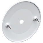 Placa 3'' Redonda com Furo Coaxial Milleniun (22009)