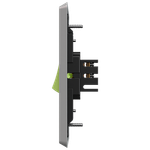 1 Interruptor Simples 10A/250Vca Engate Convencional com placa Clássica (11001)
