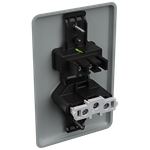 1 Interruptor Simples + Tomada 2P+T 10A/250Vca Engate Convencional com placa Clássica (39044)