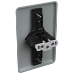 Tomada 2P+T 10A/250Vca Engate Convencional com placa Horizontal Clássica (39022)