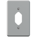 Placa 4X2 para 1 Tomada Vertical Clássica (39020)