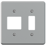 Placa 4X4 para 1 Seção + 2 Seções Clássica (12012)