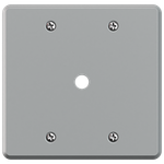 Placa 4X4 com Furo Coaxial Clássica (12014)