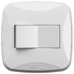 Conjunto Sobrepor Modular com 1 Interruptor Simples 10A/250Vca Engate Convencional Petra (87001)