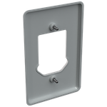Placa 4X2 para 2 Interruptores + 1 Tomada Clássica (39138)