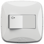 Conjunto Sobrepor Modular com 1 Pulsador Minuteria 10A/250Vca Engate Convencional Petra (87013)