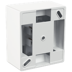 Conjunto Sobrepor Milleniun com 1 Interruptor Simples + 1 Interruptor Paralelo 10A/250Vca Engate Convencional (61004)