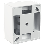 Conjunto Sobrepor Milleniun com 1 Interruptor Bipolar 10A/250Vca Engate Convencional (61012)