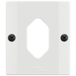 Placa 3X3 Sobrepor Milleniun para 1 Tomada Vertical (39123)