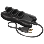 Extensão 2P+T 3 Metros Cabo PP Chato 3X0,75 10A/250Vca Preto (39352)