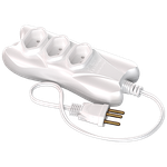 Extensão 2P 2 Metros Cabo P 2X0,75 10A/250Vca Branco (39392)