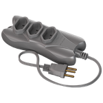 Extensão 2P 5 Metros Cabo P 2X0,75 10A/250Vca Cinza (39421)