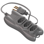 Extensão 2P 5 Metros Cabo P 2X0,75 10A/250Vca Cinza (39421)