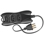 Extensão 2P 2 Metros Cabo P 2X0,75 10A/250Vca Preto (39400)