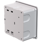 Caixa de Proteção Embutir Disjuntor 2P, 20A, DIN + Tomada 20A (89072)