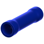 Terminal Emenda Isolado 1,5-2,5mm² Azul - Maleta com 20 Unidades (93063) - Linha Terminais para Cabos