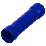 Terminal Emenda Isolado 1,5-2,5mm² Azul - Saco com 100 Unidades (93082) - Linha Terminais para Cabos