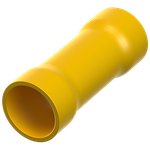 Terminal Emenda Isolado 4,0-6,0mm² Amarelo - Saco com 100 Unidades (93087)