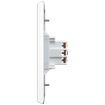 1 Tomada 2P+T 20A, 250Vca Engate Convencional com placa Vertical Rapid Branca (39573)