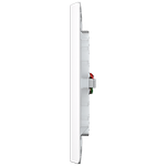 1 Tomada RJ11 com placa Horizontal Rapid Branca (41303H)