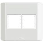 Placa 4X4 para 4 Módulos Rapid Branca (86035)