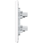 2 Tomadas 2P+T 10A/250Vca Engate Convencional com placa Rapid Branca (39588)