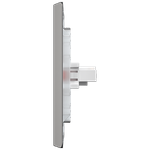 Tomada 2P+T Vermelho 20A, 250Vca Engate Convencional com placa Horizontal Prisma (39255)