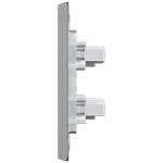 2 Tomadas 2P+T 10A/250Vca Engate Convencional com placa Prisma (39087)