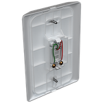 Tomada RJ11 com placa Vertical Prisma (41103V)