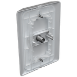 1 Conector Coaxial para Antena com placa Horizontal Prisma (84023H)
