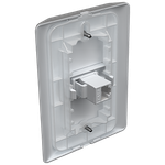 Prolongador Fêmea x Fêmea RJ45 Cat6 com placa Horizontal Prisma (41113H)