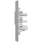 2 Interruptores Paralelos + 1 Tomada 2P+T 10A/250Vca Engate Convencional com placa Prisma (39084)
